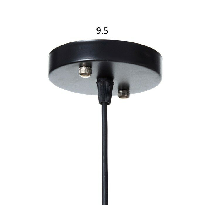Лофт BayerLux Светильник "Синара" E27 40Вт черный 21,5х21,5х19-119 см - фотография № 7