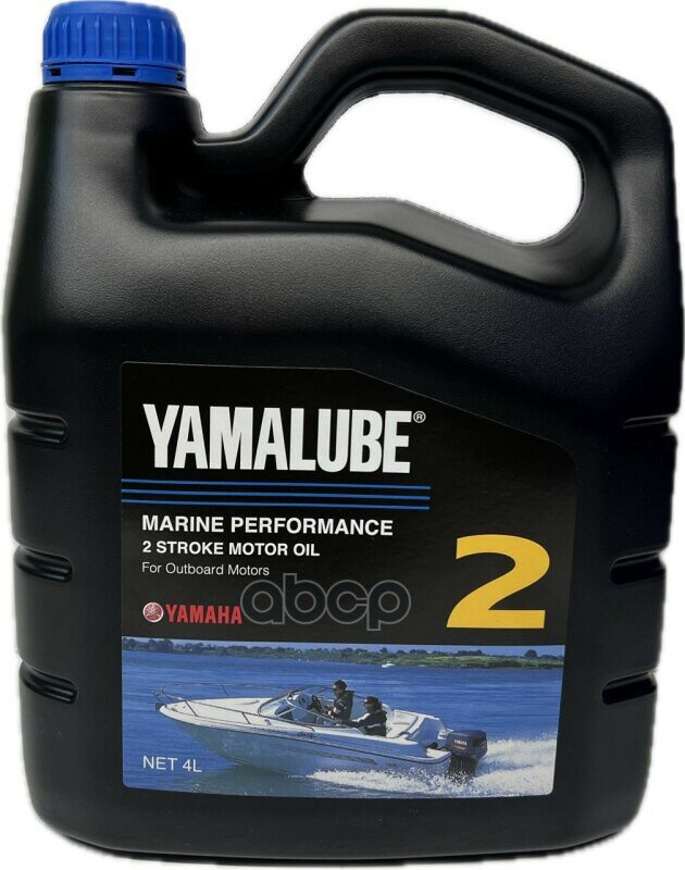 Синтетическое моторное масло Yamalube 2M Outboard TC-W3 2-Stroke Engine Oil