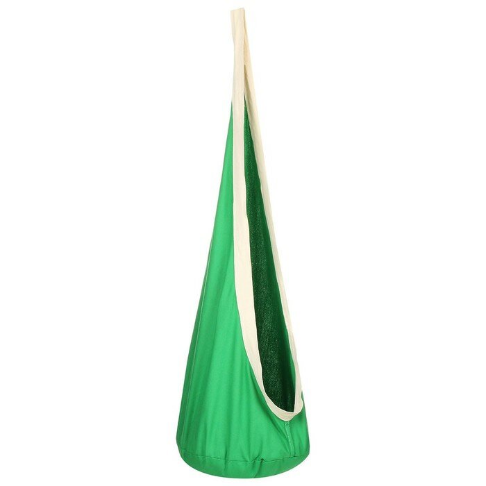 Гамак-кокон 140 х 50 см, цвет зеленый - фотография № 3