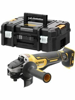 Аккумуляторная бесщеточная углошлифовальная машина DEWALT DCG406NT-XJ