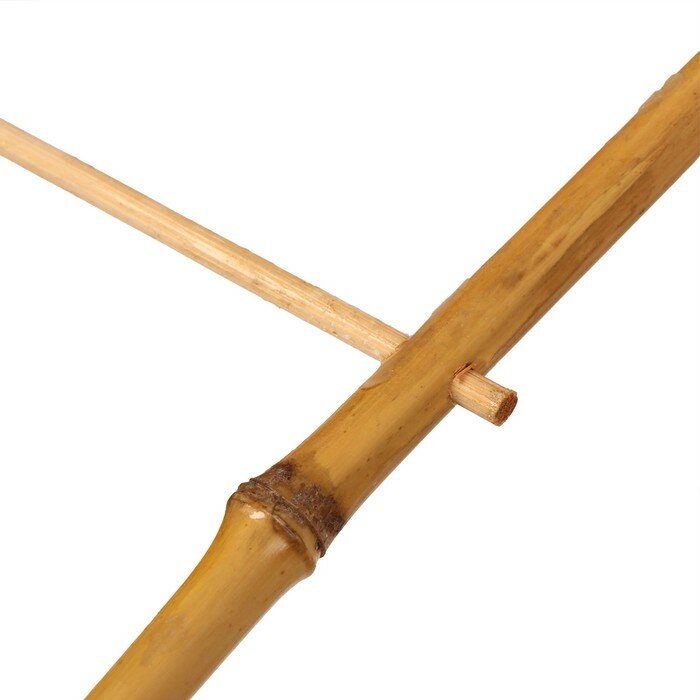 Шпалера, 60 × 20 × 1 см, бамбук, «Одинарная», Greengo - фотография № 2