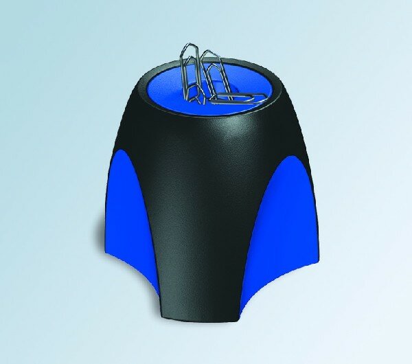 Подставка для скрепок магнитная HAN HA1752/34 чёрно-синяя