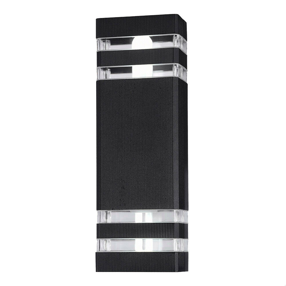 фото Светильник садово-парковый настенный Maytoni Unter den Linden черный E27 60 Вт IP54 (O578WL-02B)