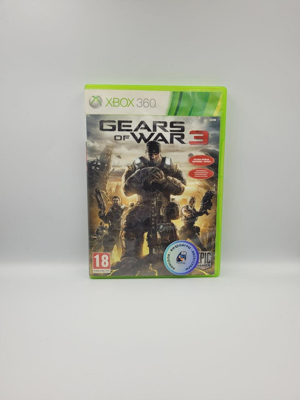 Gears of War 3 XBOX 360 (рус.суб.)