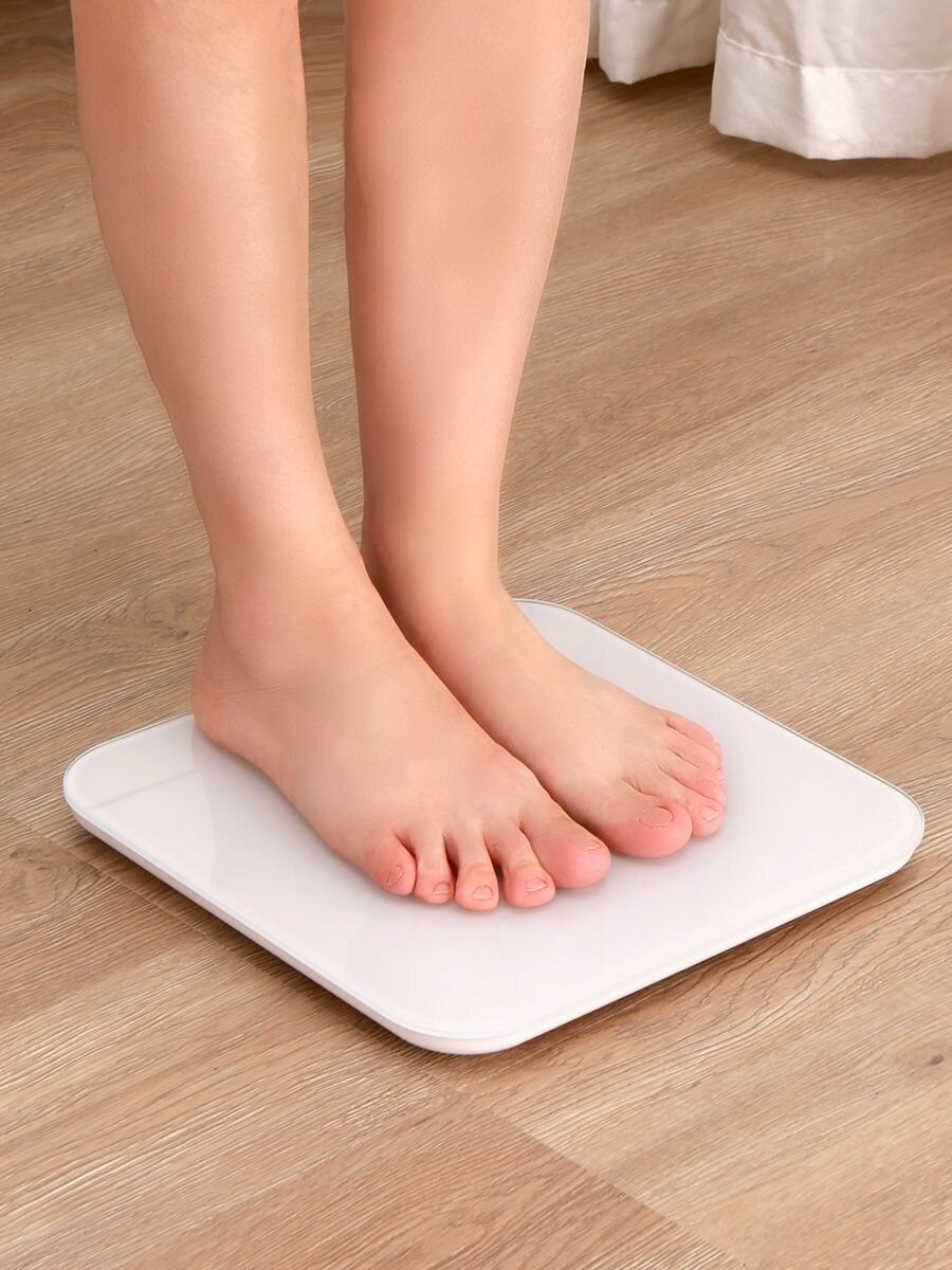 Весы напольные электронные бытовые для измерения веса тела - фотография № 6