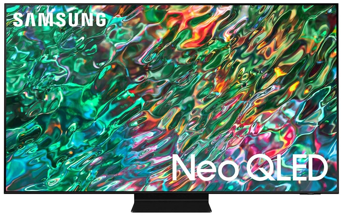 43" Телевизор Samsung QE43QN90BAU HDR, Neo QLED, черный