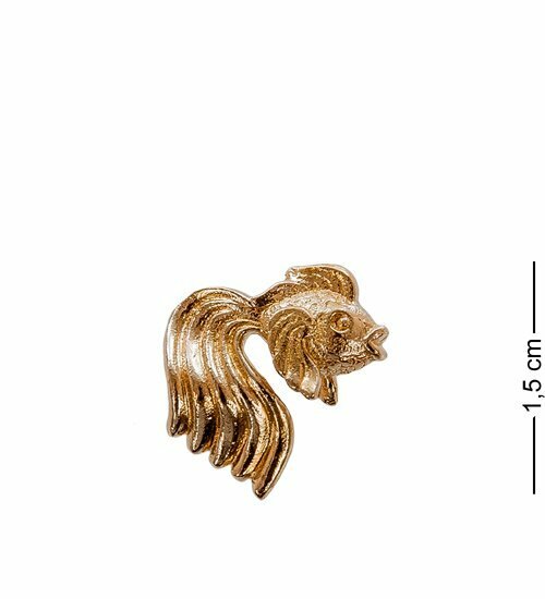 Фигурка кошельковая Золотая рыбка (латунь) AM- 156 113-702277