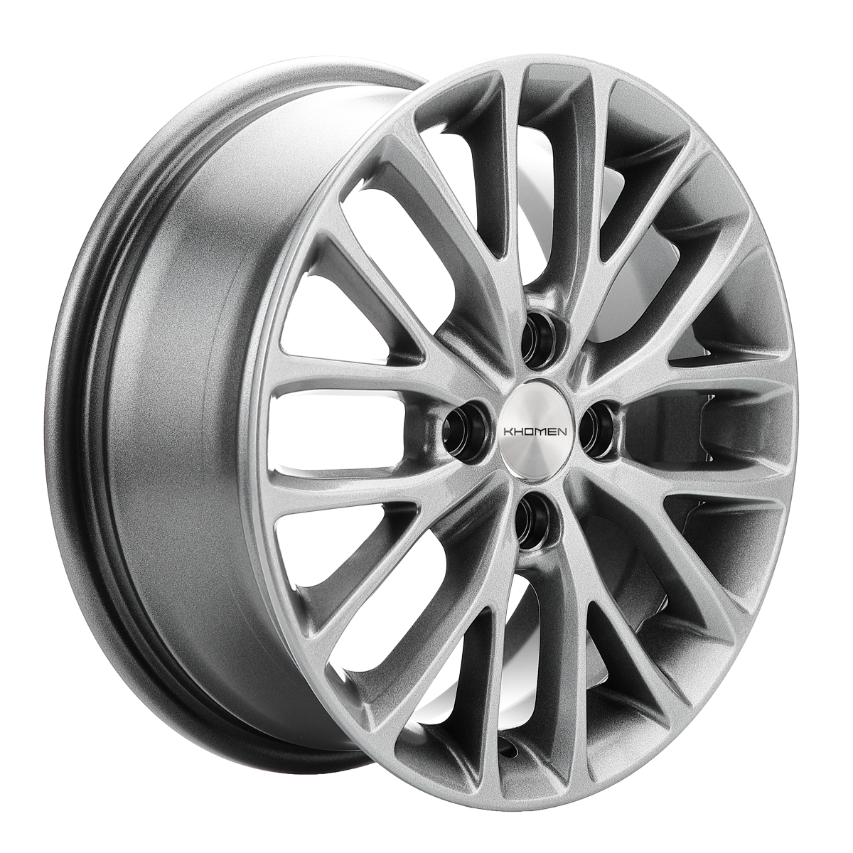 Khomen Wheels KHW1506 6x15 4x100 ET40 Dia60.1 F-Silver ()