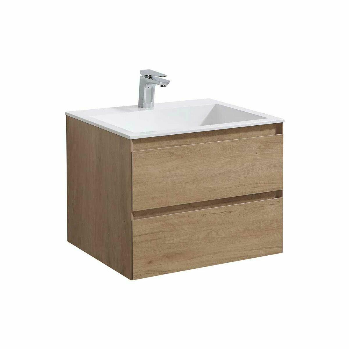 Тумба под раковину Vincea Luka 60 VMC-2L600NO N.Oak - фото №5