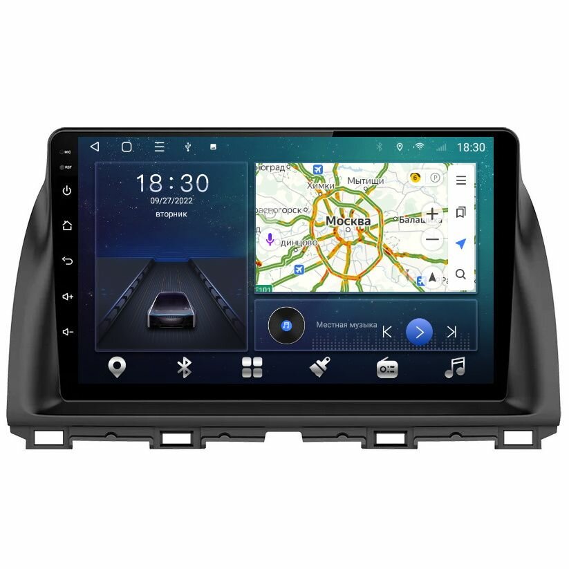 Магнитола CRS-300 Mazda CX-5 2011-2016 - Android 13 - Процессор 8 ядер - Carplay - DSP 36 полос - 4G(Sim)