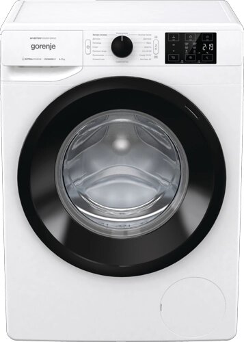 С/м фронтальная GORENJE WNEI72SB белый/черный (пар) - фотография № 2