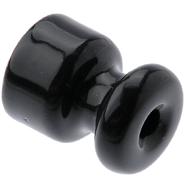 Изолятор RI-02208 керамический чёрный Retrika (17 шт. в комплекте) - фотография № 2