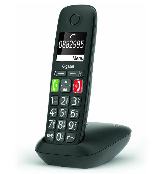 Gigaset E290 Black радиотелефон DECT