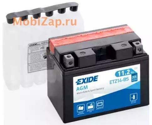 EXIDE ETZ14BS Аккумулятор