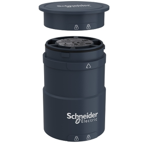 Основание + верхняя крышка XVU черная 24В | код XVUC21B | Schneider Electric (6шт.в упак.)
