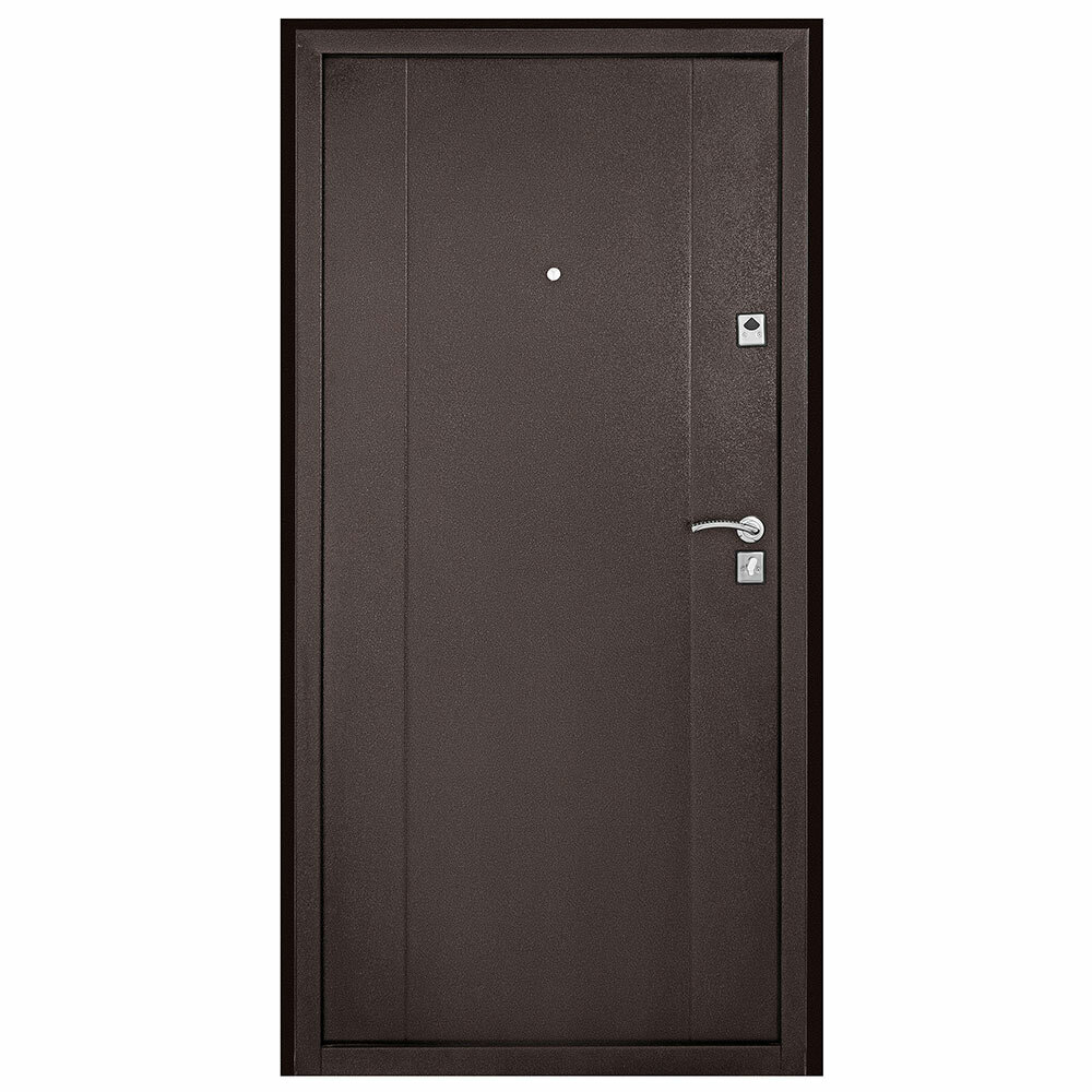 Дверь входная Форпост 72 правая медный антик - медный антик 960х2050 мм - фотография № 3