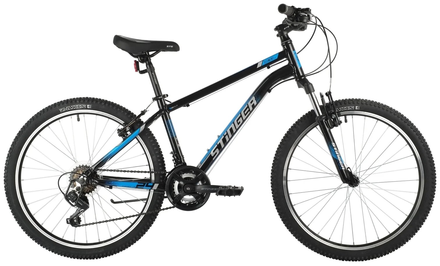 Велосипед Stinger Element STD 24 (2021) 12 черный 24AHV.ELEMSTD.12BK1 (требует финальной сборки)
