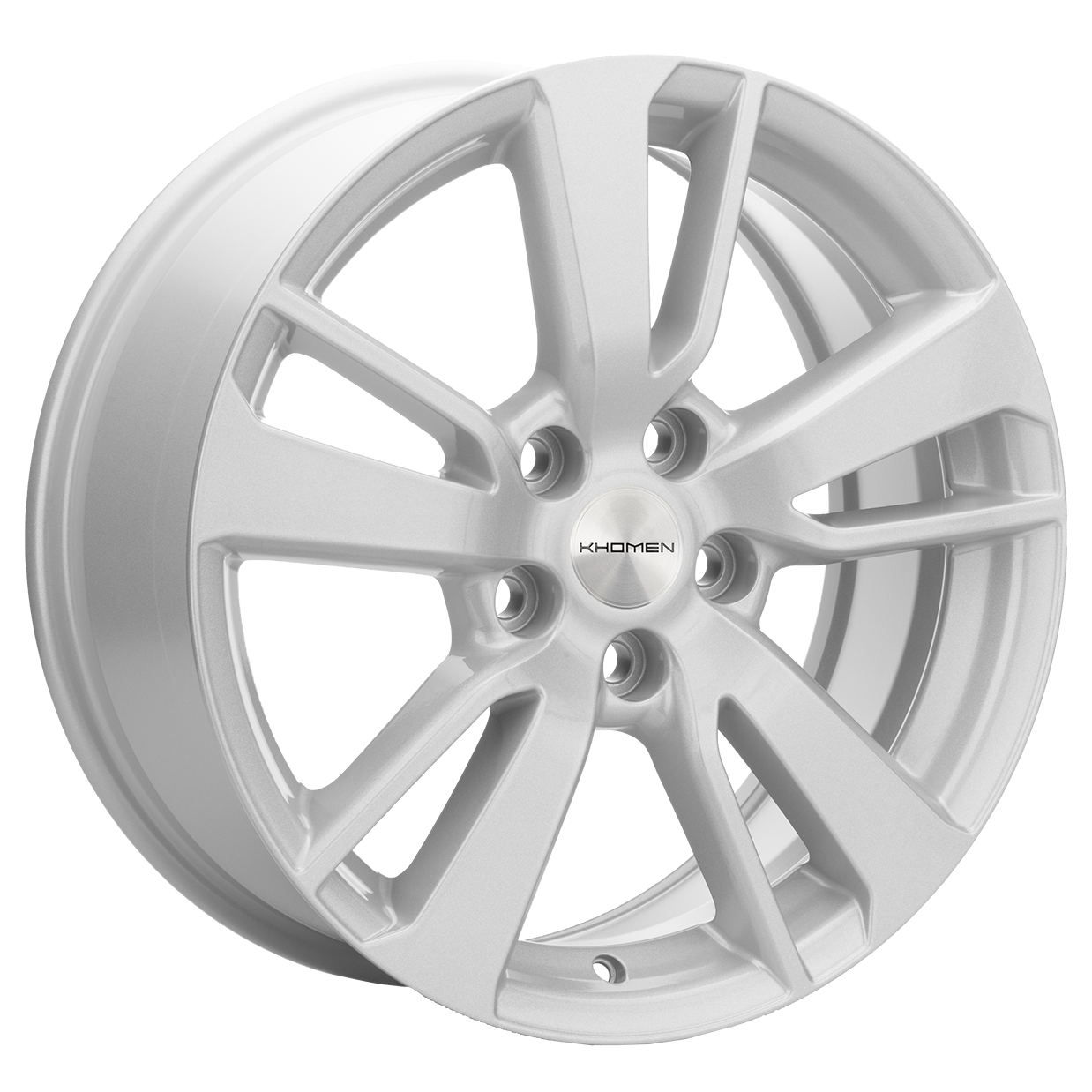 Khomen Wheels KHW1704 7x17 5x114,3 ET39 Dia60.1 F-Silver ()