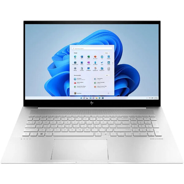 Ноутбук/ HP Envy 17-ch2747nr 17.3(1920x1080 IPS)/Touch/Intel Core i7 1255U(1.7Ghz)/16384Mb/512PCISSDGb/noDVD/Int:Intel Iris Xe /Cam/BT/WiFi/55WHr/war