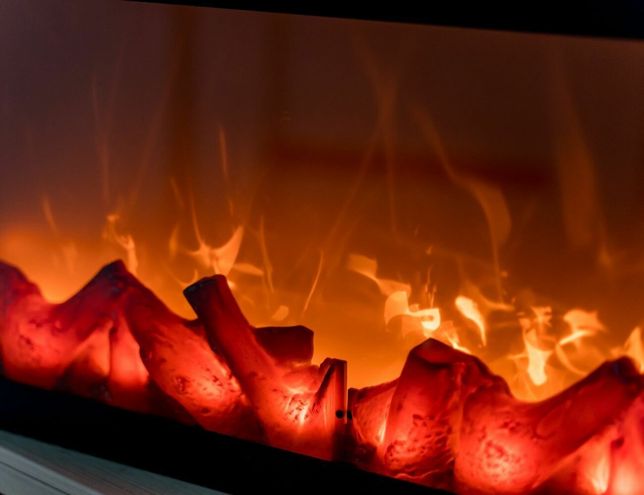 Электрический камин камелёк леконье, имитация пламени, 57х10х25 см, Koopman International - фотография № 3