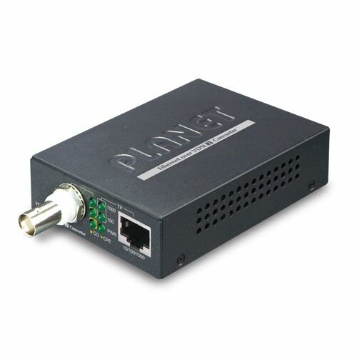 Медиаконвертер Planet 1-port 10/100/1000T Ethernet over Coaxial Converter(Downstream:200Mbps;upstream:100Mbps)