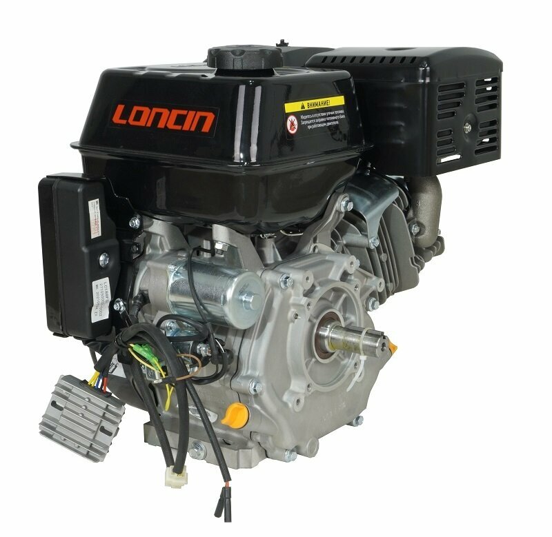 Двигатель Loncin G390FD D25 5А - фотография № 3