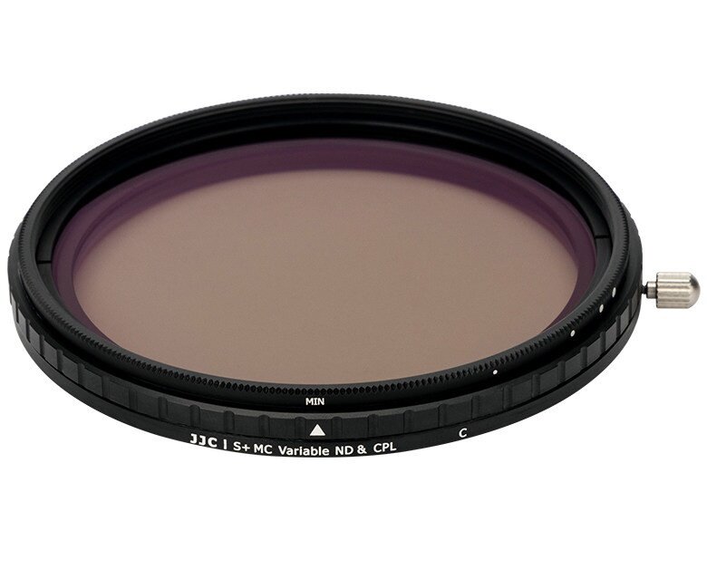 Поляризационный и нейтральный фильтр JJC Circular Polarizing & Variable ND2-ND32 Filter (72mm)