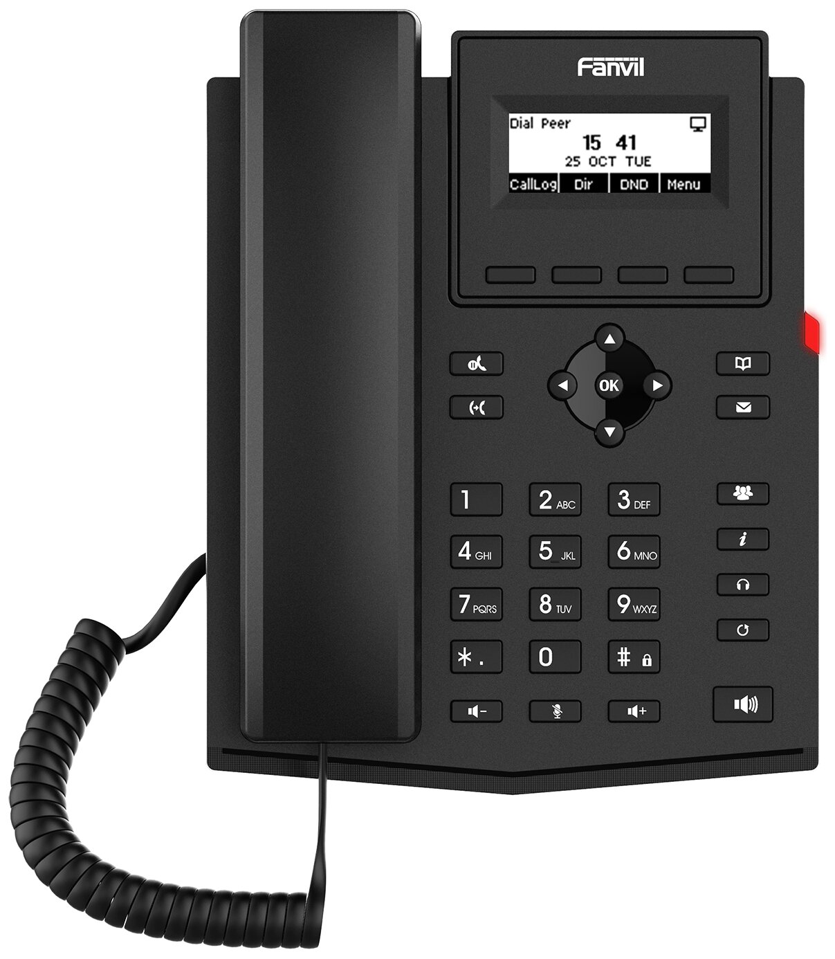 IP-телефон Fanvil X301P X301P_Fa Поддержка PoE/линий 2шт.