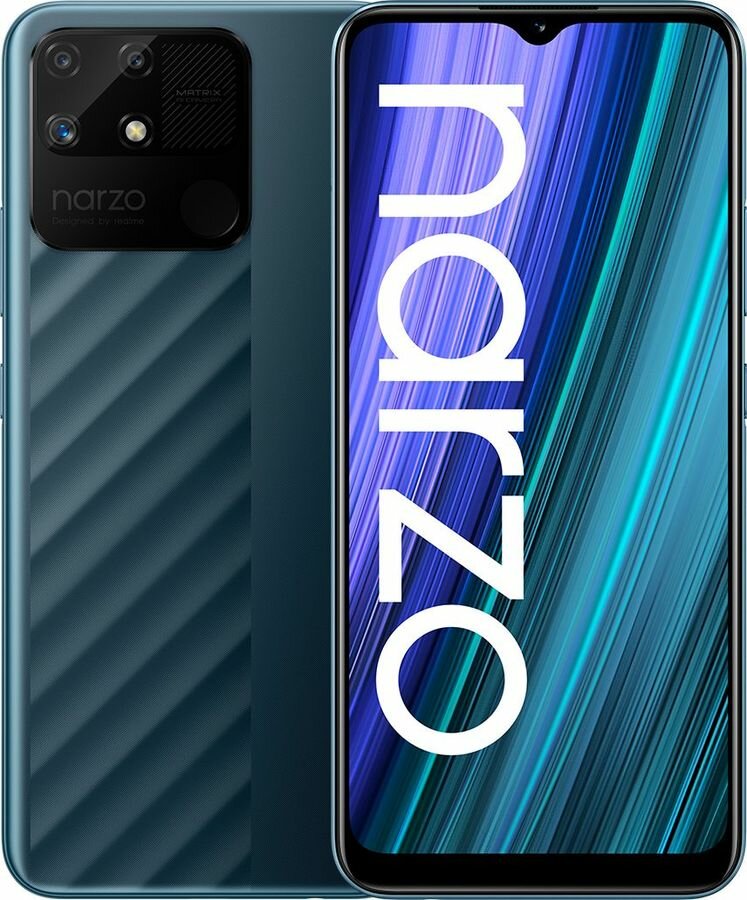 Смартфон REALME narzo 50A 4/128Gb, зеленый