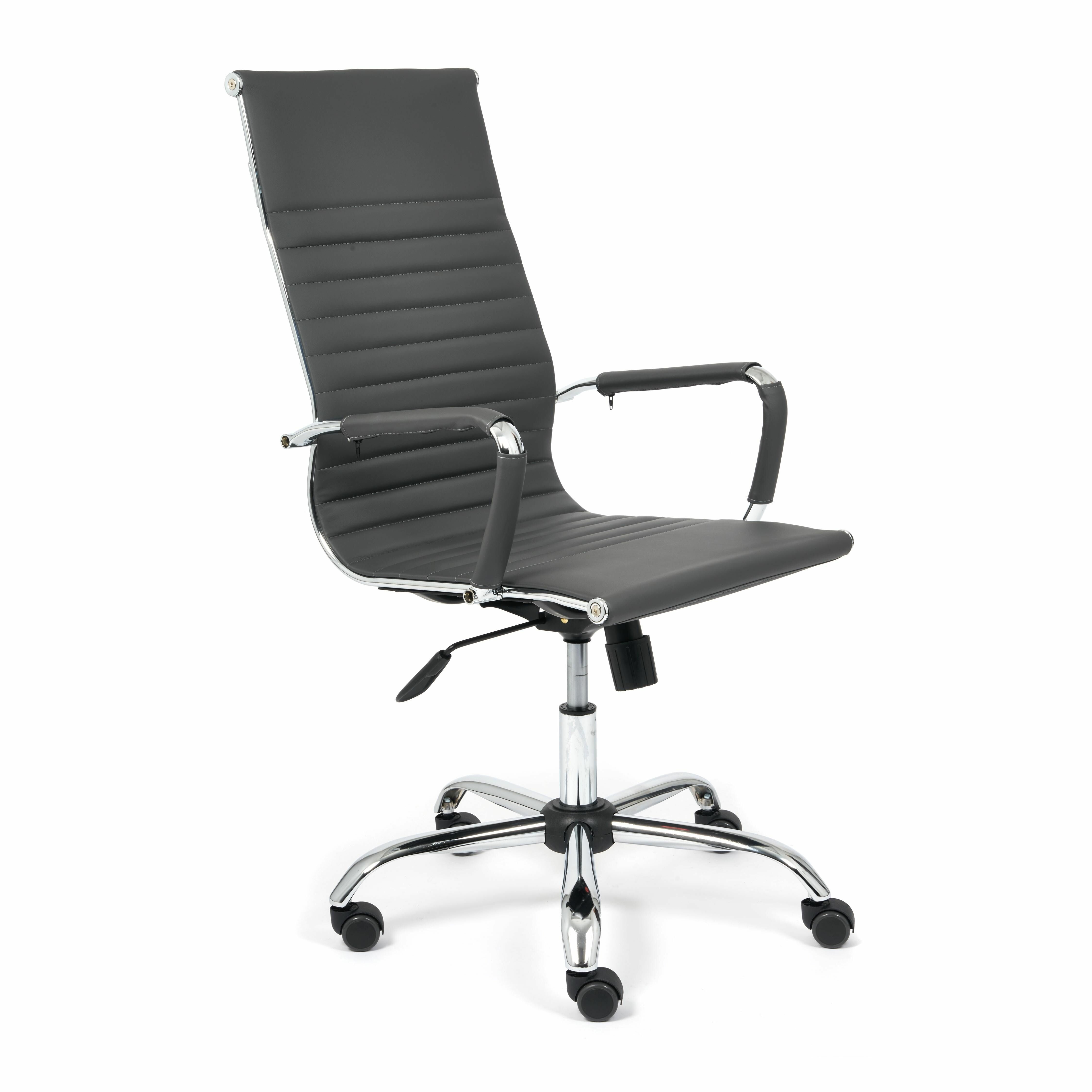 Кресло офисное TetChair URBAN кож/зам, металлик, 36