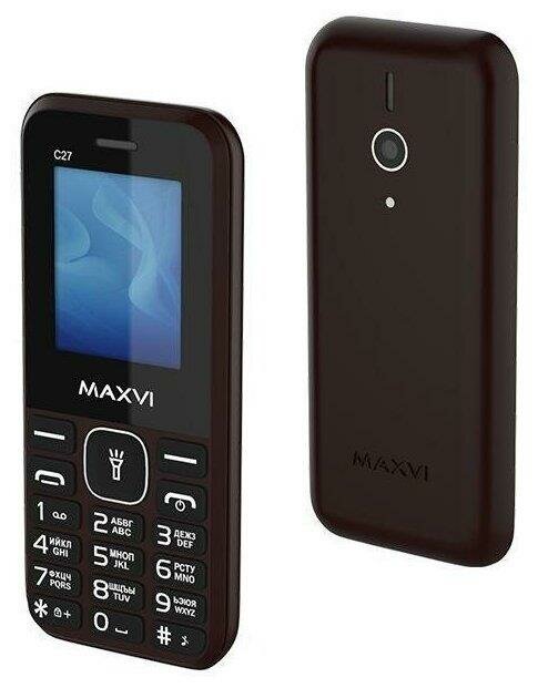 Мобильный телефон MAXVI C27 white белый