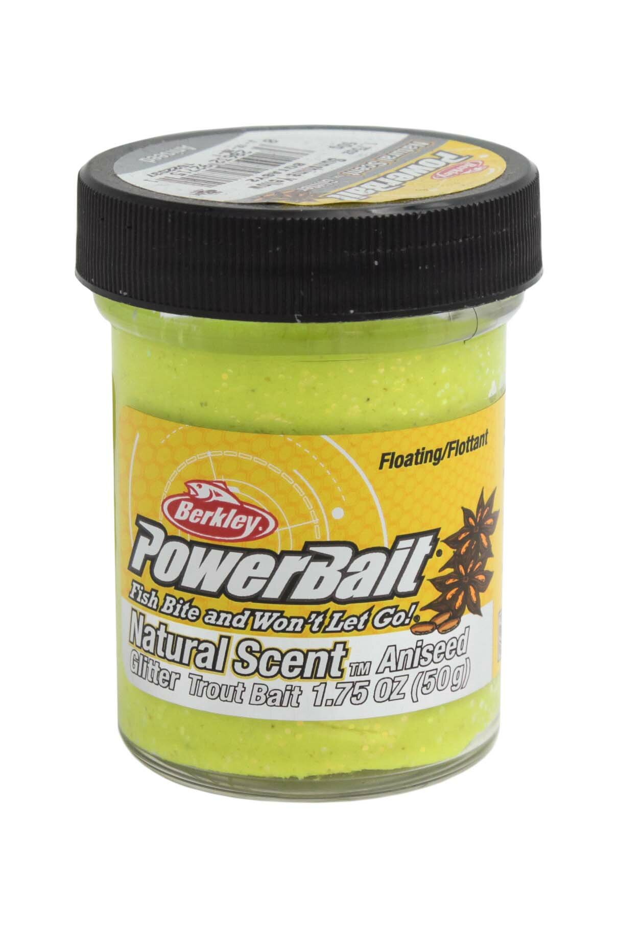 Паста Berkley Powerbait Natural Glitter Trout Bait 50гр Sunshine Yellow