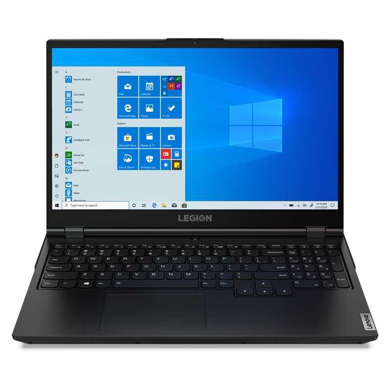 Ноутбук Lenovo Legion 5 15IMH6, 15.6" (1920x1080) IPS 165Гц/Intel Core i5-10500H/8ГБ DDR4/512ГБ SSD/NVIDIA GeForce RTX 3050 4ГБ/Windows 11 Home, черный [82NL002MLT]
