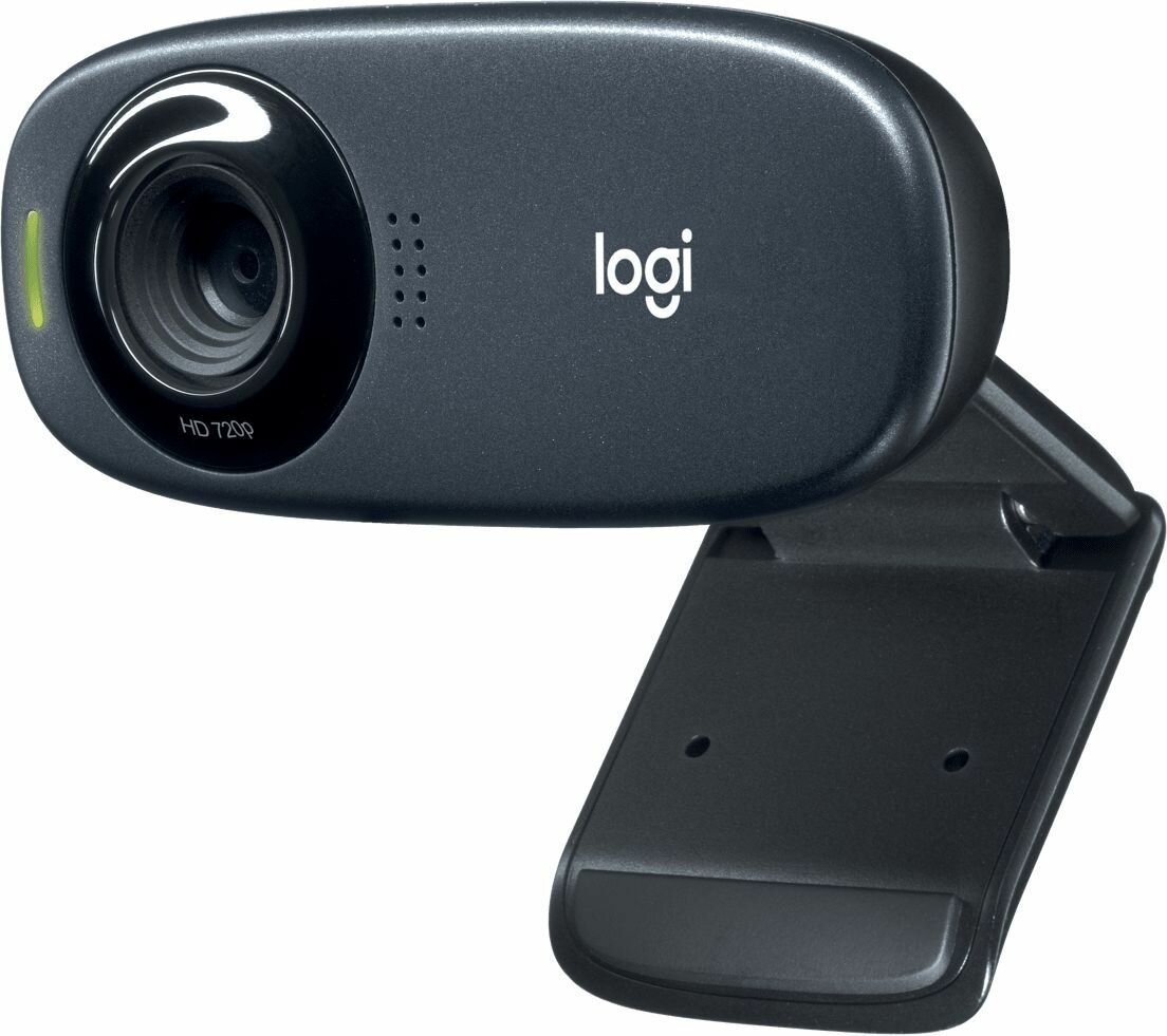 Камера Web Logitech HD Webcam C310 черный 1.2Mpix (1280x720) USB2.0 с микрофоном (960-001065)