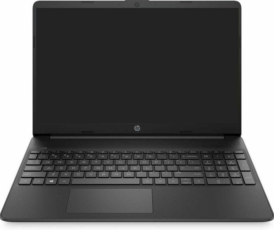 Ноутбук HP 15s-fq2000ur, 15.6" (1920x1080) IPS/Intel Core i7-1165G7/8ГБ DDR4/512ГБ SSD/Iris Xe Graphics/Без ОС, черный [488H8EA]