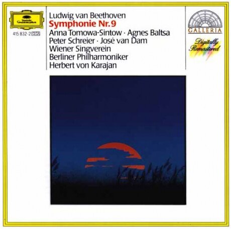 Компакт-Диски, Deutsche Grammophon, HERBERT VON KARAJAN - Beethoven: Symphony No.9 (CD)