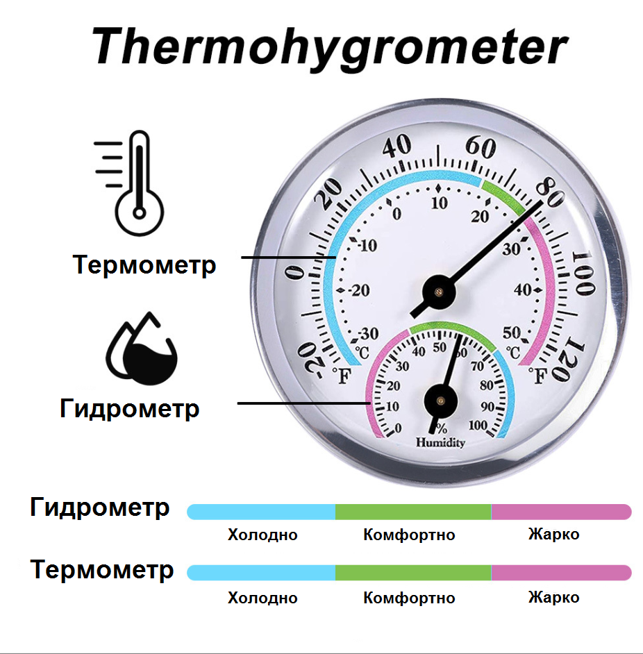 Термометр гигрометр G-101 - фотография № 7