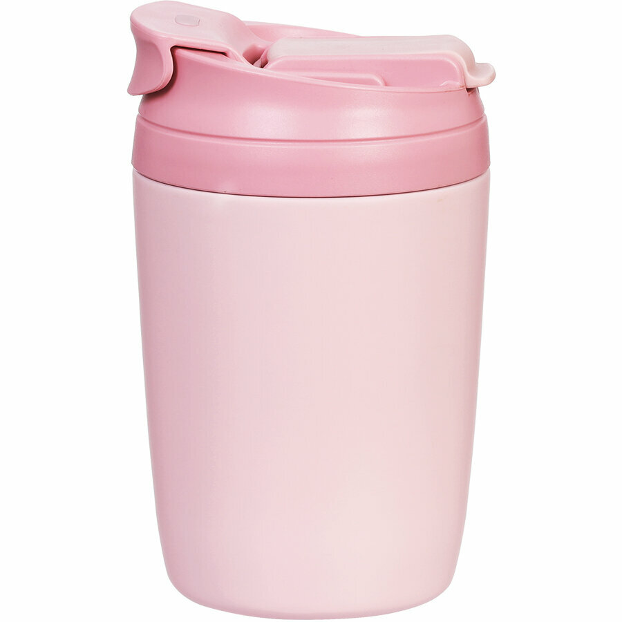 Термокружка Sup Cup, 350 мл, розовая - фотография № 1