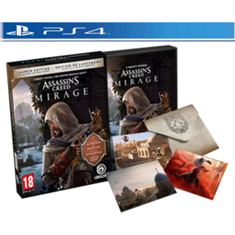 Игра Assassin’s Creed Mirage - Launch Edition для PlayStation 4