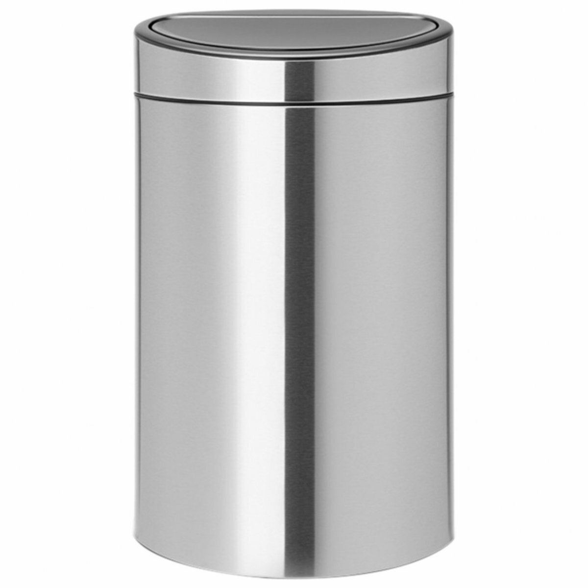 Мусорный бак Touch Bin New 40л, матовая сталь, Brabantia, 114809, 114809