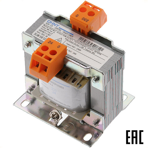 Трансформатор 266979 NDK-25 230В/24В 50ВА понижающий CHINT - фотография № 1