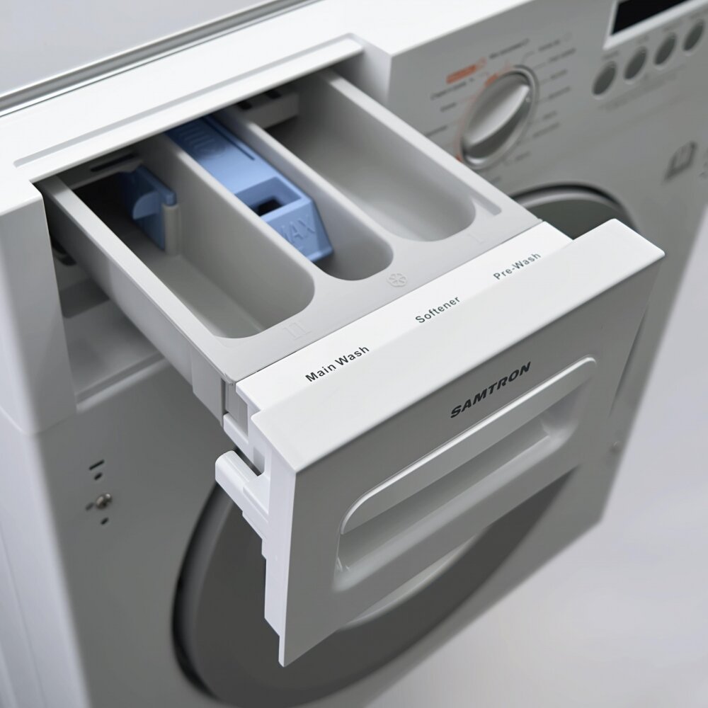 Встраиваемая стиральная машина Samtron WMBI-M8141D белый - фотография № 5