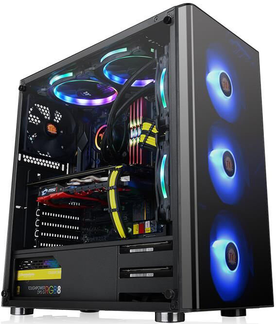 Корпус Thermaltake V200 TG RGB Black (CA-1K8-00M1WN-01)