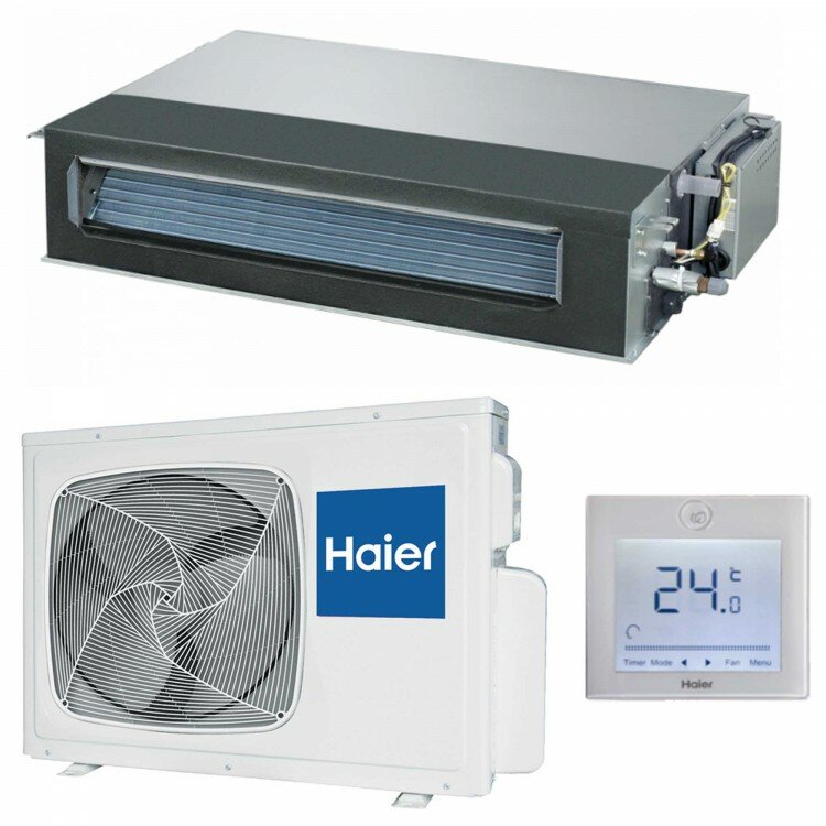 фото Канальный кондиционер Haier AD24MS3ERA/1U24FS1EAA