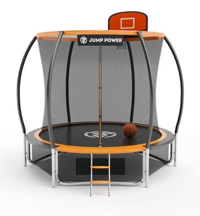 Батут Jump Power 8 ft Pro Inside Basket Orange