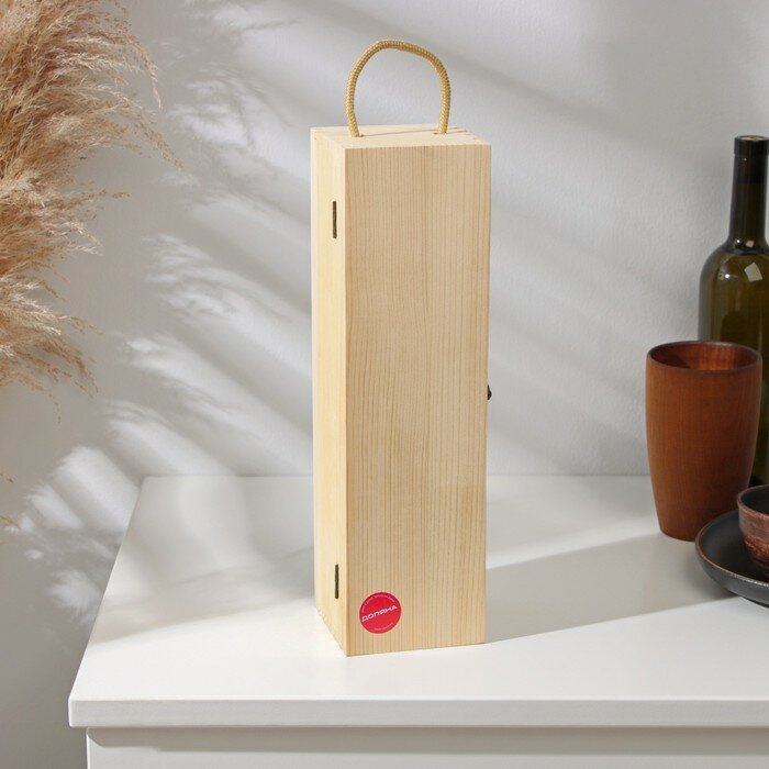 Ящик для вина Доляна «Мальбек», 35×10×10 см - фотография № 5