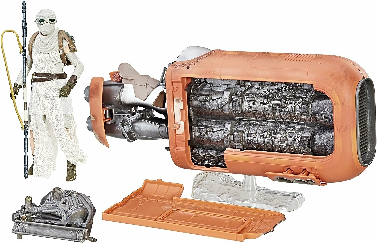 Фигурка Hasbro Star Wars The Black Series Rey’s Speeder (Jakku) (Хасбро Звездные Войны Черная серия Спидер Рей (Джакку), 15 см)