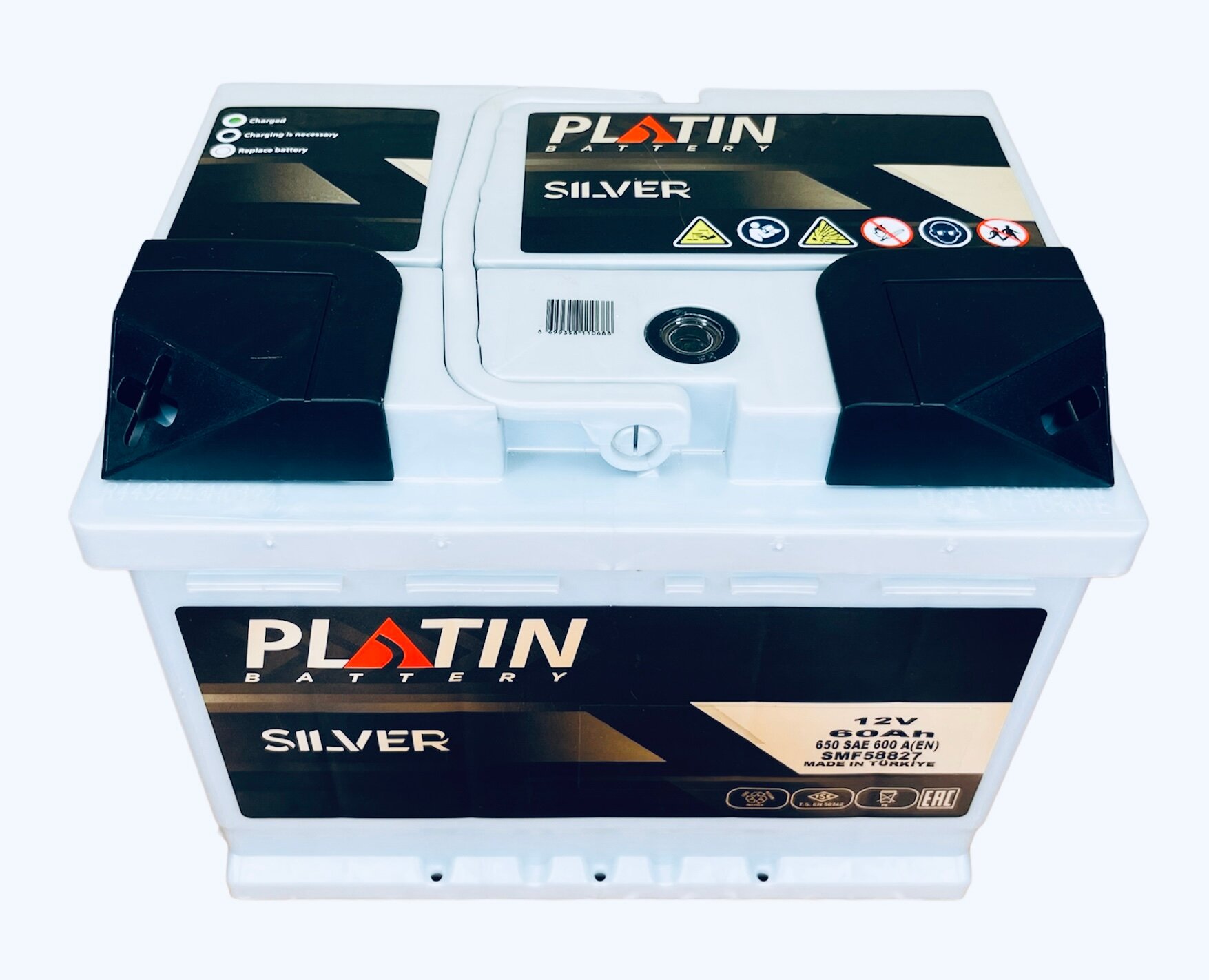Аккумулятор автомобильный Platin Silver 60 Ач 600 A п. п. SMF L2 242х175х190