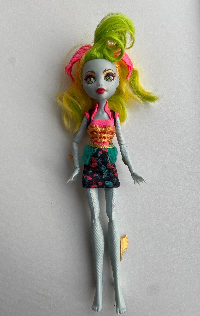 Кукла Монстер Хай Лагунафаер, б/у, Mattel