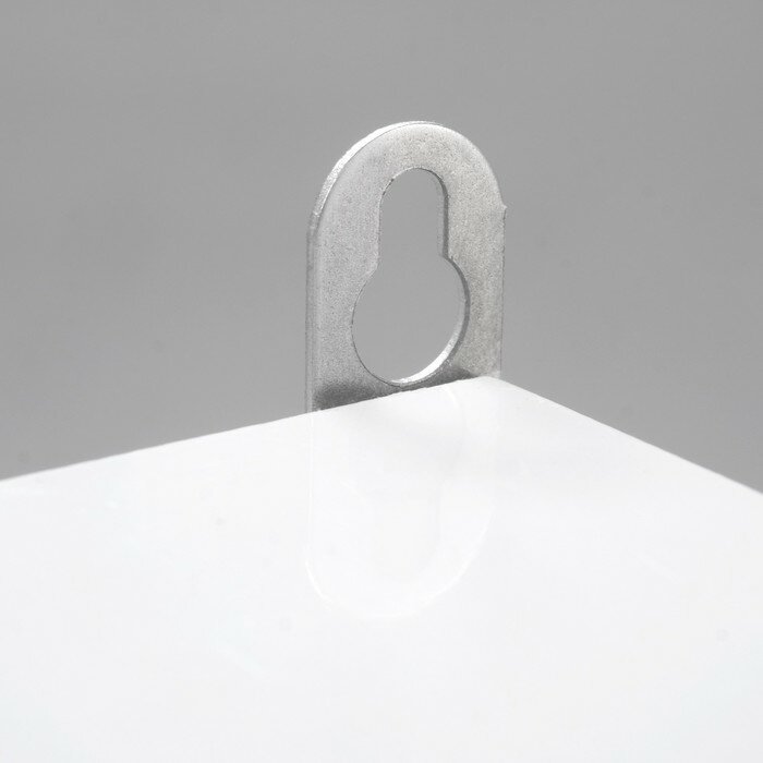 Шкаф-Зекало "Аврора" с фигурным зеркалом 70 х 60 х 16 см, левое 9399218 - фотография № 4